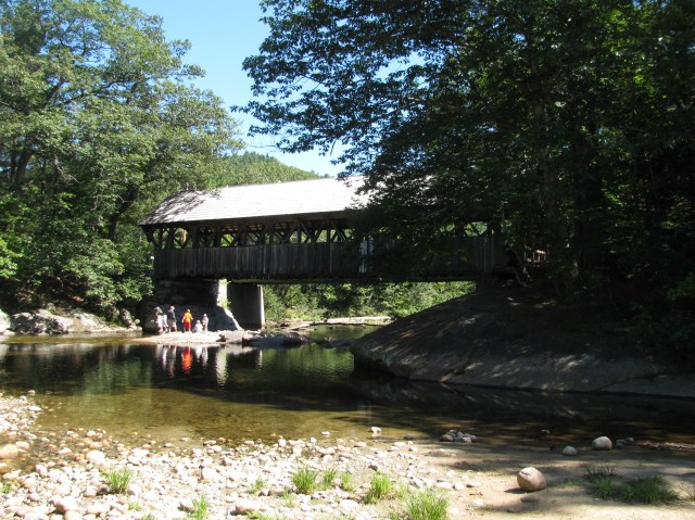 "Most Photographed Covered Bridge in Maine"